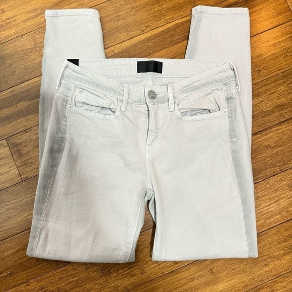 VINCE Dylan skinny jeans size 27 gray wash stretch denim - Picture 6 of 11